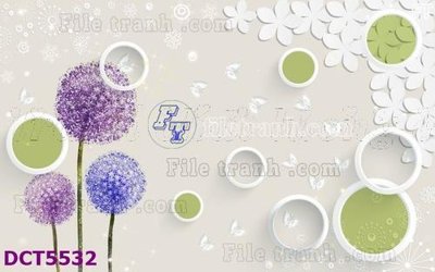 File tranh File gốc in tranh tổng hợp DCT5532 (bản gốc) treo phòng ăn