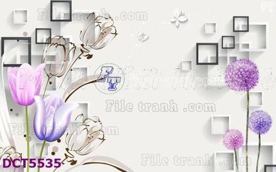 Hình ảnh file gốc File gốc in tranh tổng hợp DCT5535 cho in UV