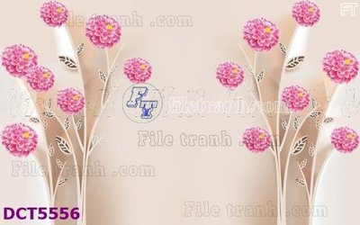 File ảnh File gốc in tranh tổng hợp DCT5556 (gốc) dùng in Pano