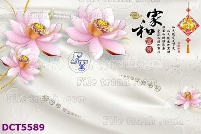 File gốc File gốc in tranh tổng hợp DCT5589 (in tráng gương) nghệ thuật