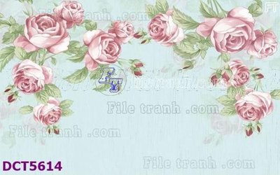 Chi tiết file tranh tráng gương File gốc in tranh tổng hợp DCT5614 (ảnh gốc)