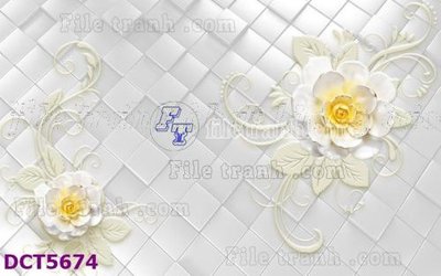 Chi tiết file ảnh File gốc in tranh tổng hợp DCT5674 sắc nét