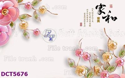File tranh File gốc in tranh tổng hợp DCT5676 (gốc) chủ đề động vật