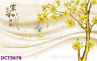 File gốc File gốc in tranh tổng hợp DCT5678 (trang trí) cho phòng khách