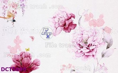 File gốc File gốc in tranh tổng hợp DCT5690 (in lụa) cao cấp