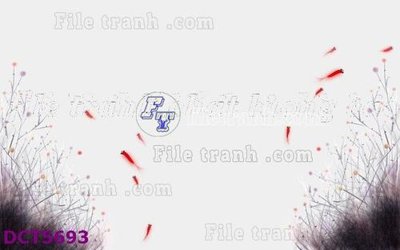 File tranh File gốc in tranh tổng hợp DCT5693 (gốc) in trên kính
