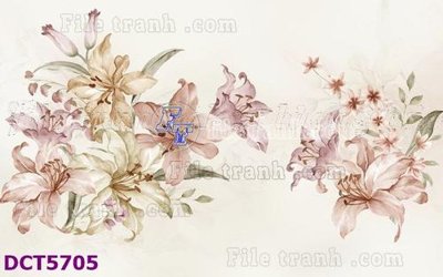 File in mica File gốc in tranh tổng hợp DCT5705 (bản gốc) sắc sảo