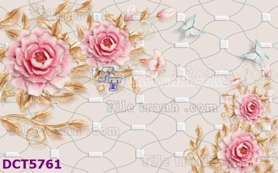 File gốc in tráng gương File gốc in tranh tổng hợp DCT5761 chi tiết