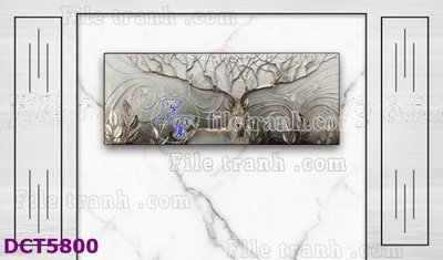 File tranh File gốc in tranh tổng hợp DCT5800 (bản gốc) treo tường