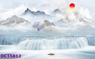 Download file File gốc in tranh tổng hợp DCT5812 (gốc) in mica cao cấp