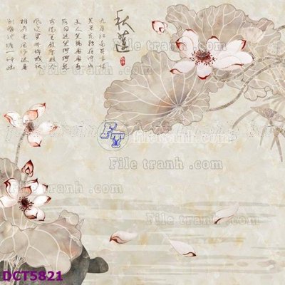 Download file gốc File gốc in tranh tổng hợp DCT5821 (in lụa) nghệ thuật