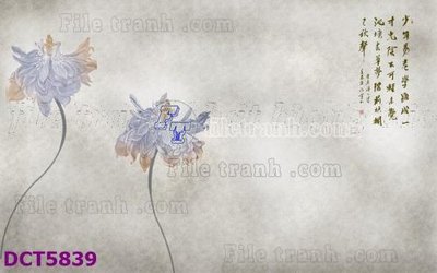 File tranh File gốc in tranh tổng hợp DCT5839 (ảnh gốc) độc quyền