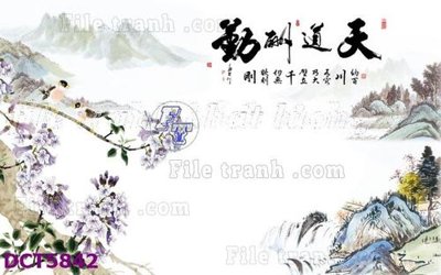 File tranh File gốc in tranh tổng hợp DCT5842 (gốc) chủ đề động vật