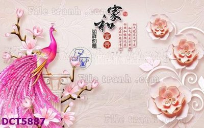 File tranh in mica File gốc in tranh tổng hợp DCT5887 (độ phân giải cao)