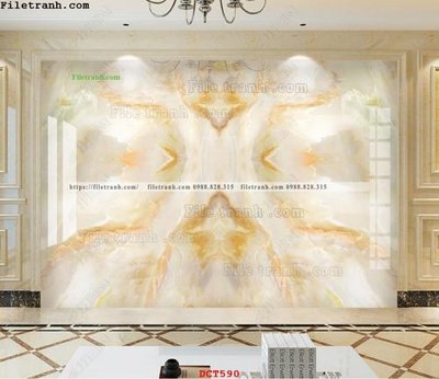 Ảnh gốc File vân đá cẩm thạch DCT590 (nét căng) in mica