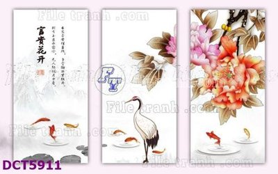 File tranh ảnh gốc File gốc in tranh tổng hợp DCT5911 dùng cho in khổ lớn