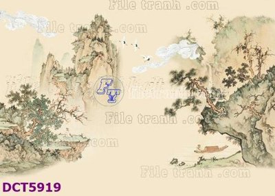 File tranh gốc File gốc in tranh tổng hợp DCT5919 chủ đề hiện đại