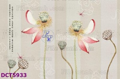 File in ấn chuyên nghiệp File gốc in tranh tổng hợp DCT5933 (file gốc)