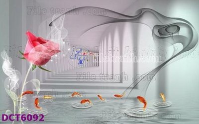 File tranh File gốc in tranh tổng hợp DCT6092 (gốc) in trên kính