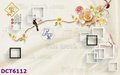 File gốc File gốc in tranh tổng hợp DCT6112 (phiên bản chuẩn) để in ấn