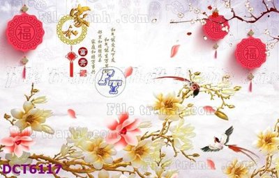 File ảnh File gốc in tranh tổng hợp DCT6117 (gốc) dùng in Pano