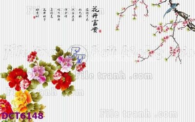 File PSD File gốc in tranh tổng hợp DCT6148 (bản gốc) cho nhà in