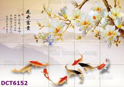 File gốc File gốc in tranh tổng hợp DCT6152 (cho in 3D) độc đáo