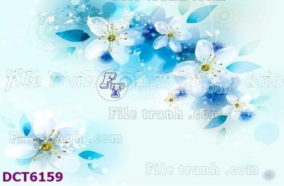 File tranh PSD File gốc in tranh tổng hợp DCT6159 chất lượng cao