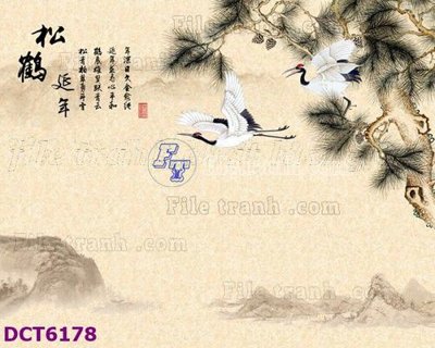 File tranh File gốc in tranh tổng hợp DCT6178 (file gốc) chuẩn màu in