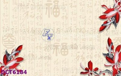 File gốc File gốc in tranh tổng hợp DCT6184 (in lụa) trang trí tường