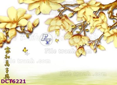 File PSD File gốc in tranh tổng hợp DCT6221 (bản gốc) chất lượng nhất