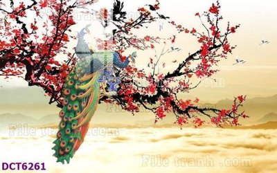 File tranh File gốc in nền tường vân đá cẩm thạch DCT6261 (gốc) in film