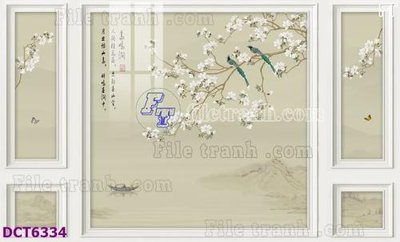 File in trần File gốc in nền tường vân đá cẩm thạch DCT6334 (bản gốc) bầu trời