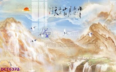 File in ấn chuyên nghiệp File gốc in nền tường vân đá cẩm thạch DCT6372 (file gốc)