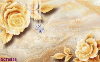 File tranh File gốc in nền tường vân đá cẩm thạch DCT6526 (file gốc) chủ đề phong thủy