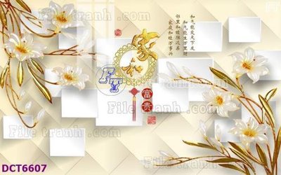 File tranh gốc File gốc in nền tường vân đá cẩm thạch DCT6607 chủ đề hiện đại