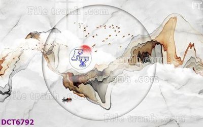 File tranh trang trí File gốc in nền tường vân đá cẩm thạch DCT6792 (file gốc)