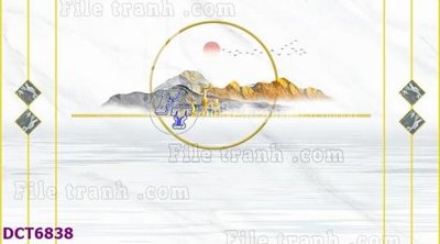 Download file gốc File gốc in nền tường vân đá cẩm thạch DCT6838 (in lụa) tranh 3D