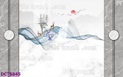 Ảnh gốc file in lụa File gốc in nền tường vân đá cẩm thạch DCT6845 chi tiết