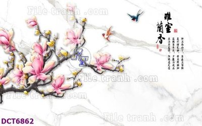 File tranh File gốc in nền tường vân đá cẩm thạch DCT6862 (bản gốc) in canvas
