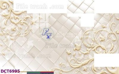 File gốc File gốc in nền tường vân đá cẩm thạch DCT6995 (in tráng gương) sang trọng