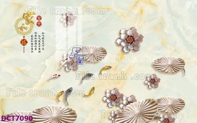 File tranh gốc File gốc in nền tường vân đá cẩm thạch DCT7090 (bản quyền) file PSD