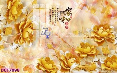 File tranh File gốc in nền tường vân đá cẩm thạch DCT7098 (bản gốc) in canvas