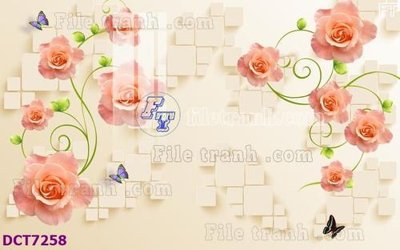 File gốc File gốc in nền tường vân đá cẩm thạch DCT7258 (in tráng gương) hiện đại