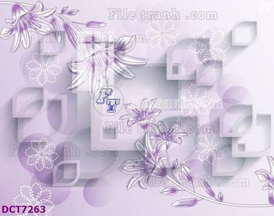 File tranh File gốc in nền tường vân đá cẩm thạch DCT7263 (gốc) in film