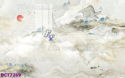 File tranh File gốc in nền tường vân đá cẩm thạch DCT7269 (ảnh gốc) độc quyền