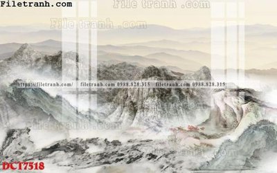 File tranh File in vân đá cẩm thạch DCT7518 (gốc) chủ đề thành phố