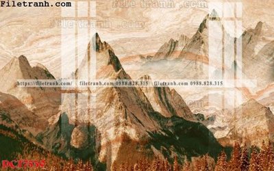 File gốc File in vân đá cẩm thạch DCT7539 (phong cách) châu Âu