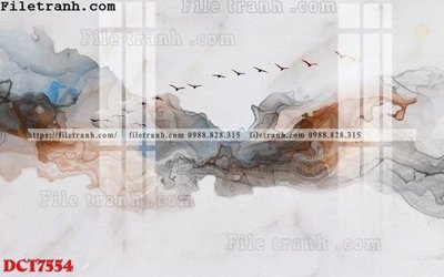 File tranh File in vân đá cẩm thạch DCT7554 (bản gốc) treo tường