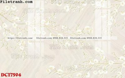 File tranh File in vân đá cẩm thạch DCT7594 (gốc) chủ đề động vật